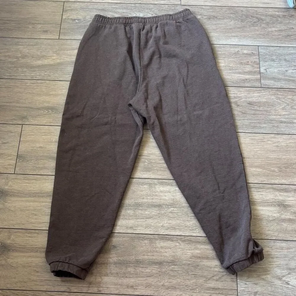 Gymshark brown sweatpants comfy Size L - Picture 2 of 5